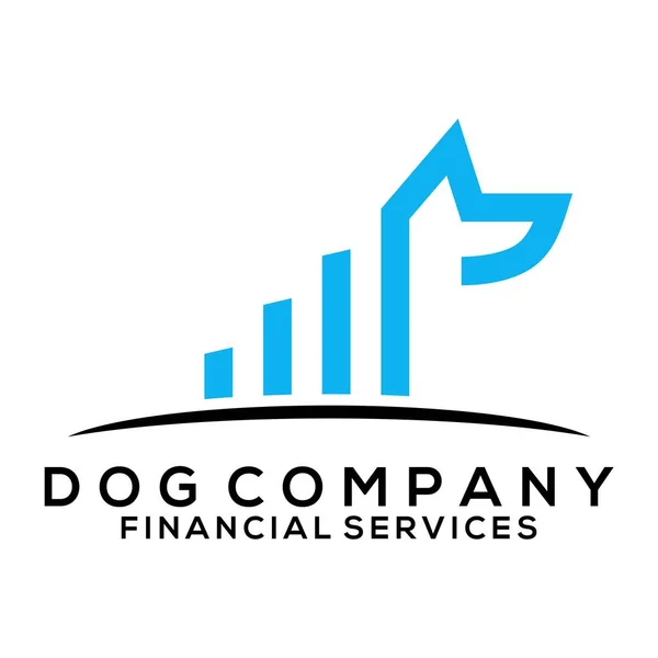 Animal Financial Services Logo Vector — Stock Vector