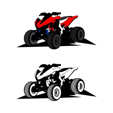 atv logo tasarımı ikon vektörü