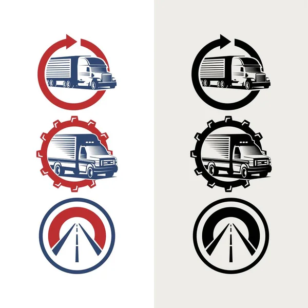 Expedition Express Logo Marke Vektor — Stockvektor