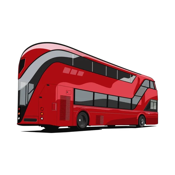Stadt Bus Design Icon Vektor — Stockvektor