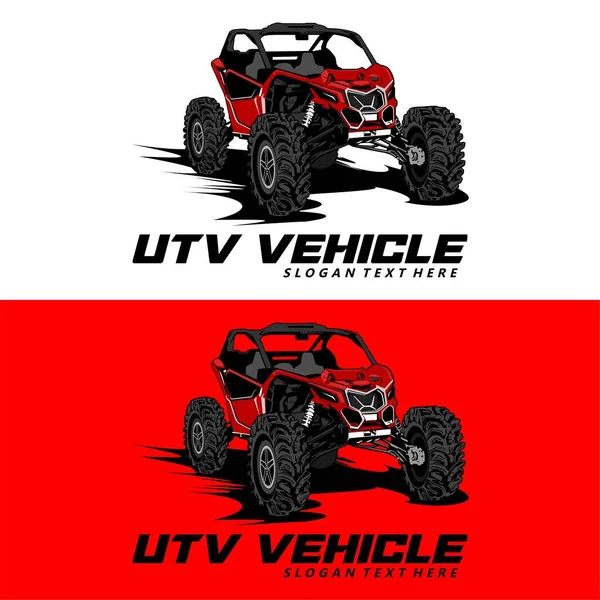 Utv Logo Diseño Icono Vector — Archivo Imágenes Vectoriales