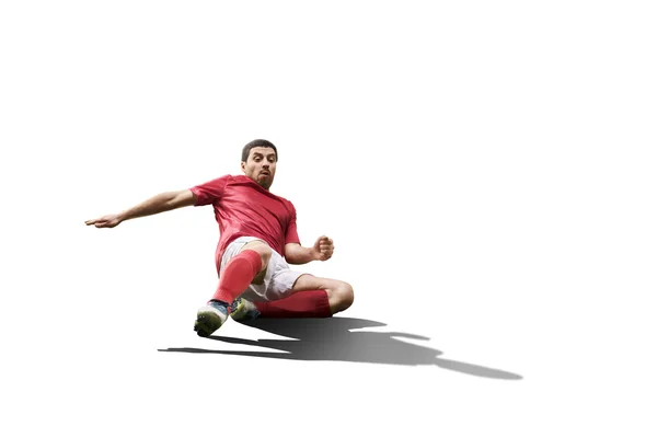 Soccer player in action — Stock Photo, Image