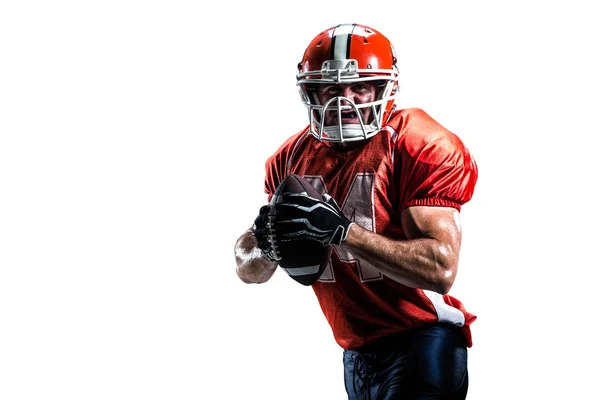 American football player in action — Stock Photo, Image