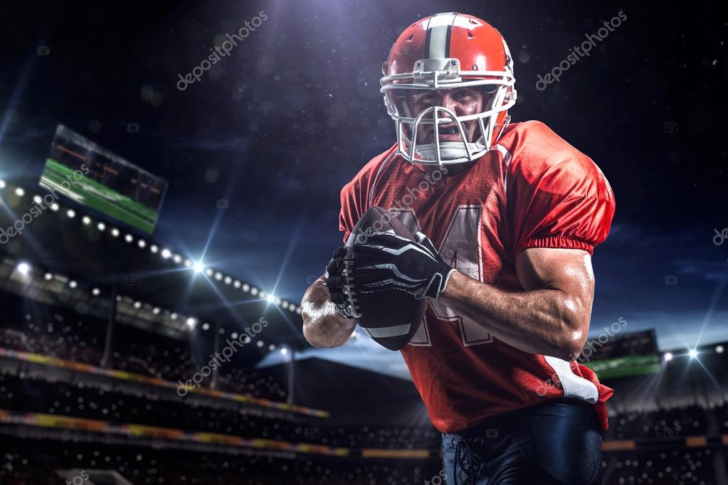 American football sportsman player — Stock Photo © 103tnn 56276507