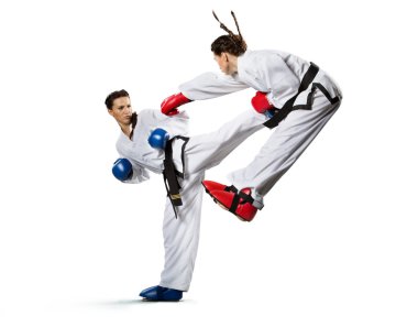 Karate yapan kadınlar