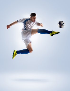 Futbolcu iş başında