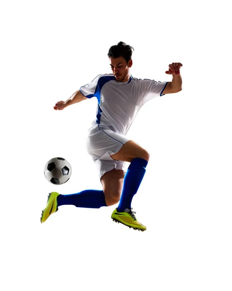 Soccer player in action — Stock Photo, Image