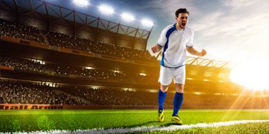 Futbolcu iş başında