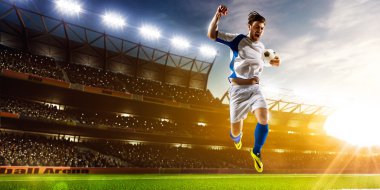 Futbolcu iş başında