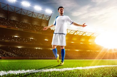 Futbolcu iş başında