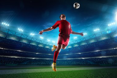 Futbolcu iş başında