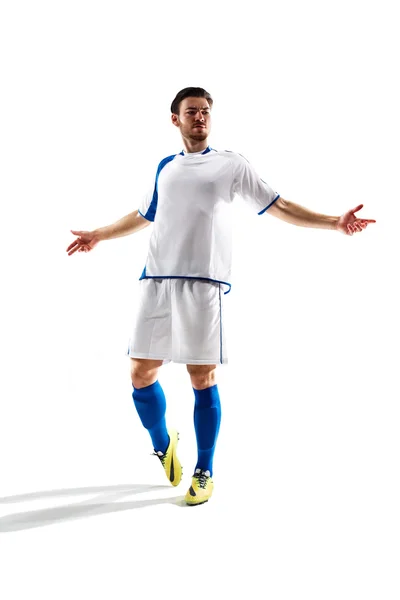 Soccer player in action — Stock Photo, Image