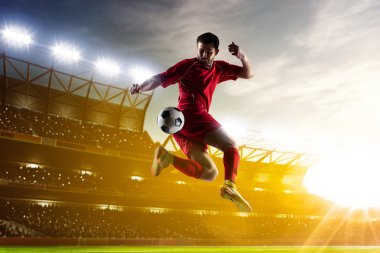 Futbolcu iş başında
