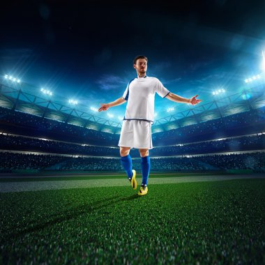 Eylem panorama futbol oyuncusu