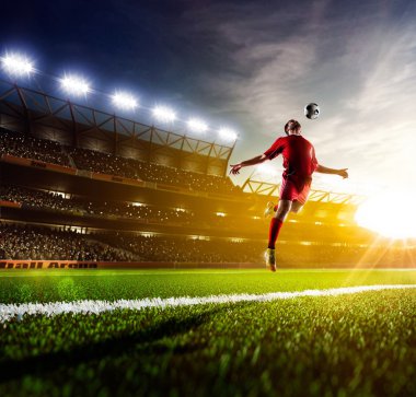Futbolcu iş başında