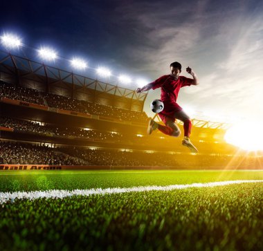 Futbolcu iş başında