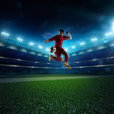Futbolcu iş başında