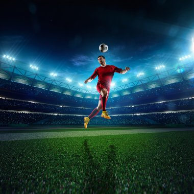 Futbolcu iş başında