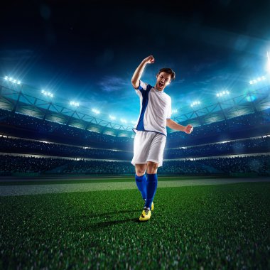 Eylem panorama futbol oyuncusu