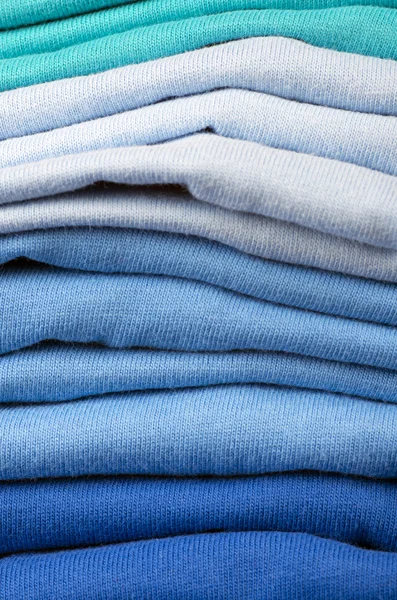 Pile of folded clothes — Stock Photo, Image