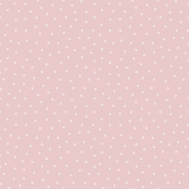 Pembe arka planda pembe noktalar ve noktalardan oluşan soyut desenli kusursuz bir vektör deseni. Poster, tebrik kartı, davetiye, kumaş, yatak, bebek kıyafetleri için evrensel tasarım
