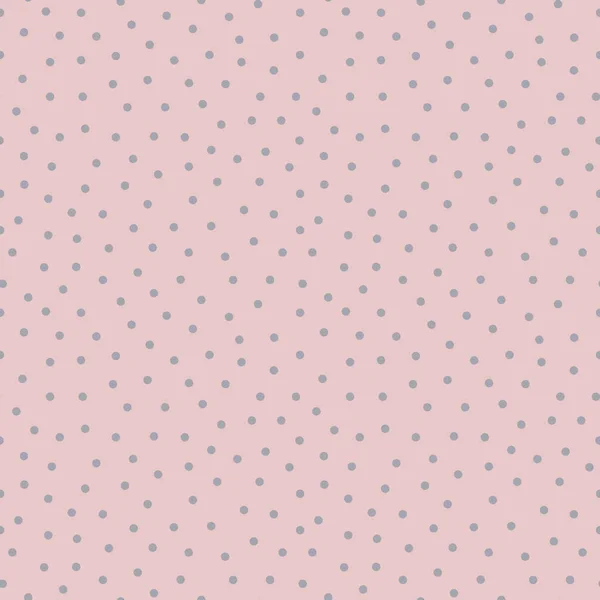 Padrão sem costura vetorial com um padrão abstrato de manchas rosa e pontos em um fundo rosa. Design universal para cartaz, cartão de saudação, convite, tecido, roupa de cama, roupas de bebê — Vetor de Stock