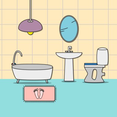 Oda tasarımı - banyo.