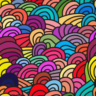 soyut Dikişsiz desen.