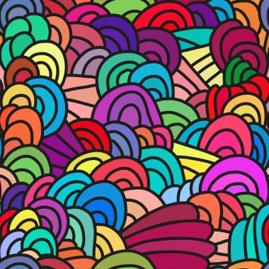 soyut Dikişsiz desen.