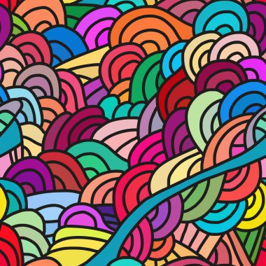 soyut Dikişsiz desen.