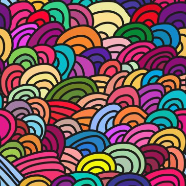 soyut Dikişsiz desen.