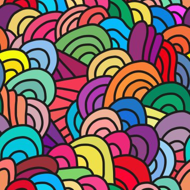 soyut Dikişsiz desen.