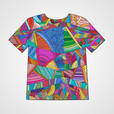 Elle çizilmiş Doodle desen. 