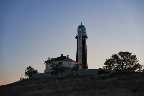 Phare Kyz-Aul en République de Crimée — Photo