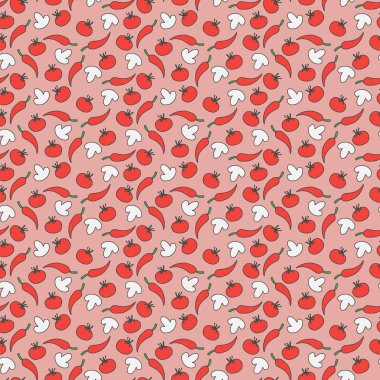 Çeşit çeşit sebzeler.