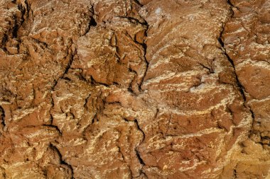 Kahverengi renkli beton duvar desenli desen..