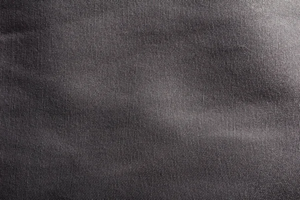 Tekstura Zbliżenie Zdjęcie Ciemnoszarego Materiału Tkaniny — Zdjęcie stockowe
