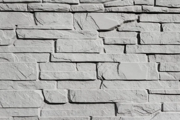 Szary Kolorowe Zdjęcie Tekstury Płytek Kształcie Ściany Betonu Kamiennego — Zdjęcie stockowe