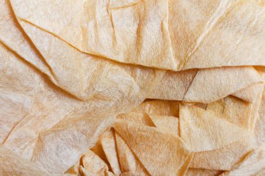 Turuncu renkli ambalaj kağıdının desen fotoğrafı.