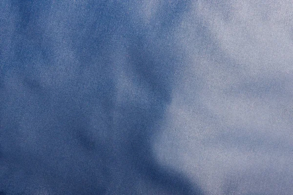 Texture Sfondo Foto Colore Blu Tessuto Mortadella Piegato — Foto Stock