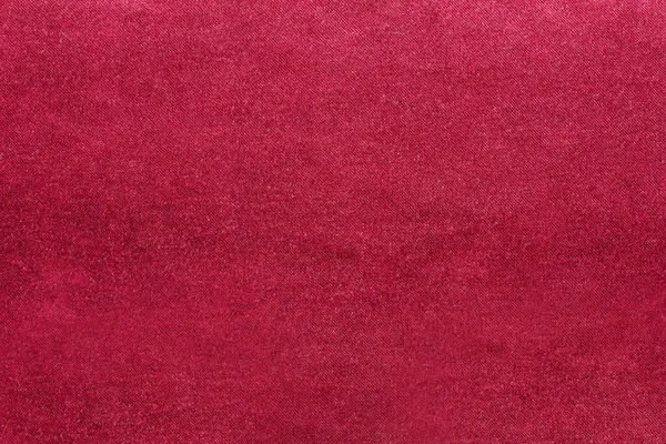 Texture Photo Fond Tissu Coton Couleur Rouge — Photo