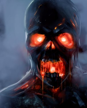 zombi yüz