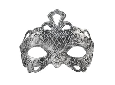 Gümüş maskesi.