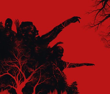 Zombi illüstrasyon