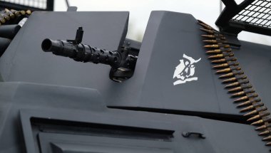 Alman MG34 araç taretine monte edildi.