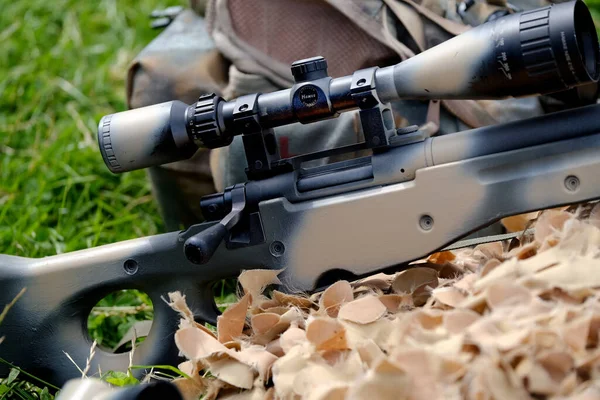 Scharfschützengewehr Der Britischen Armee — Stockfoto