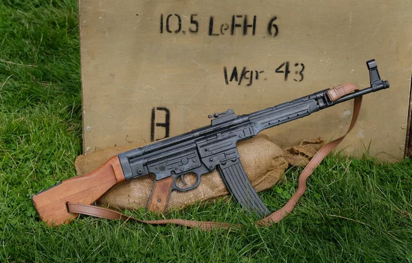 Das Sturmgewehr Allgemein Bekannt Als Stg Und Auch Oder Ist — Stockfoto