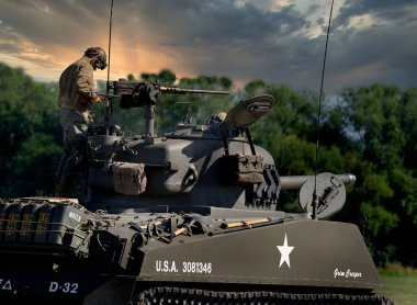 Makineli tüfek mühimmatının bağlı olduğu kemer 2 Alman MG 42..