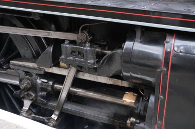 Kuzey Yorkshire Moors Demiryolu. Goathland, Yorkshire, İngiltere. Eylül 2025. Natuoinal Park bölgesinde hafta sonu buhar galası olan demiryolu sistemi korunmuş. Gönüllüler tarafından işletilen tüm buhar lokomotifleri ve vintage haddeleme stokları.. 