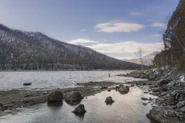 Yenisey. Sayan.